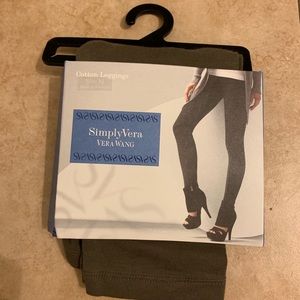 Vera Wang Cotton Leggings- NWT
